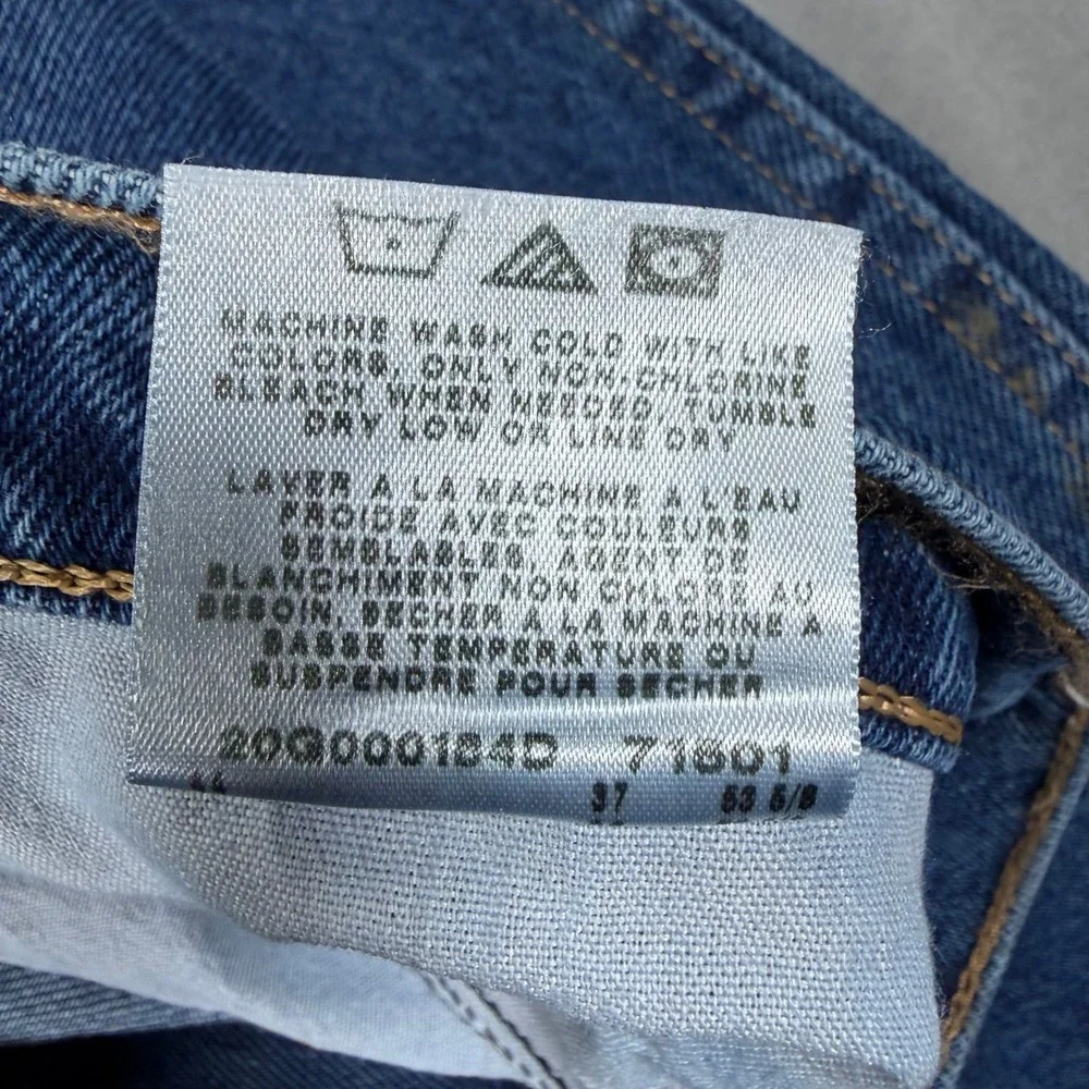 Cabelas Mens Jeans 42x36 Blue Denim Straight Leg Relaxed Fit Outdoor Workwear